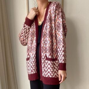 ‎Topshop Patterned Cardigan
